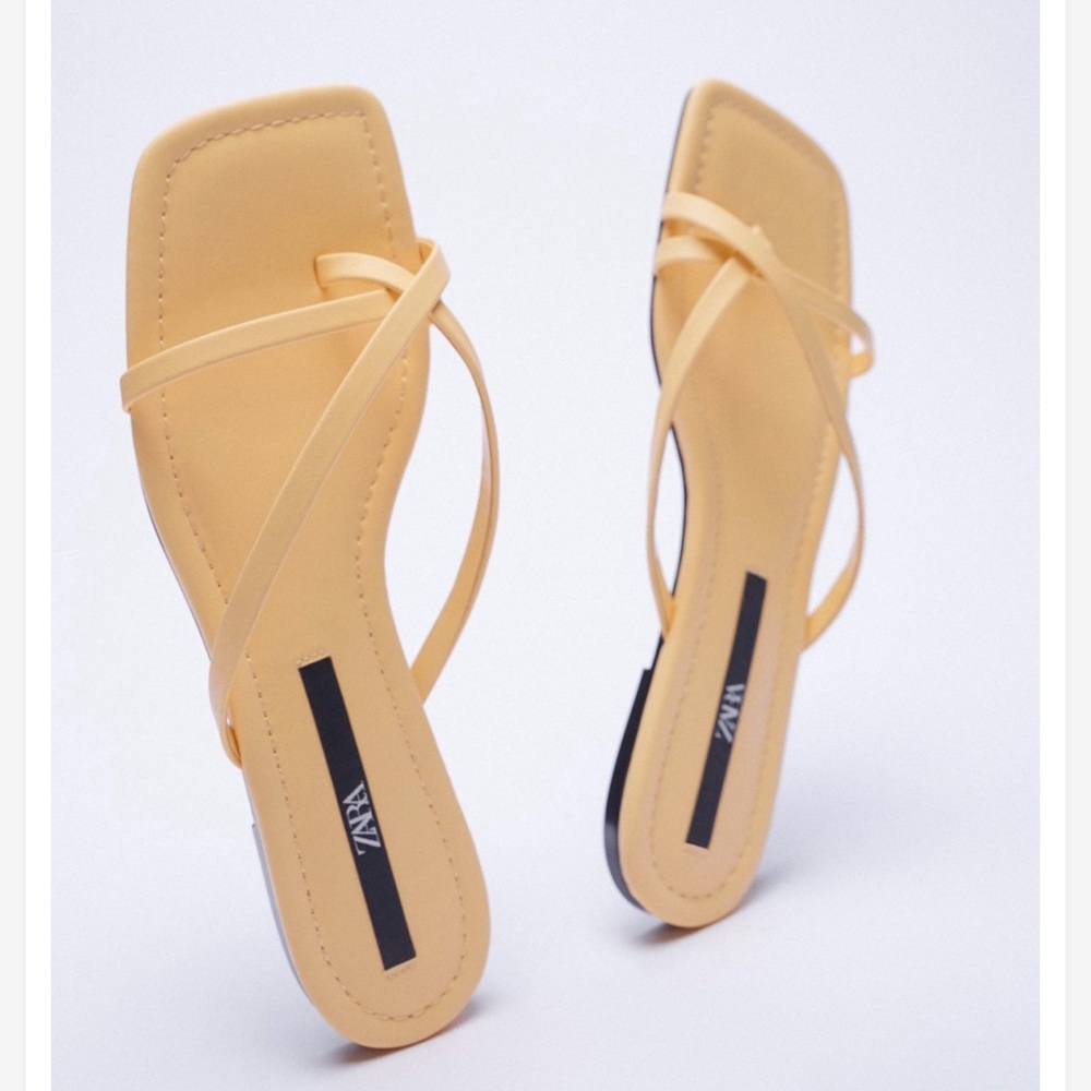 Zara flat sandals